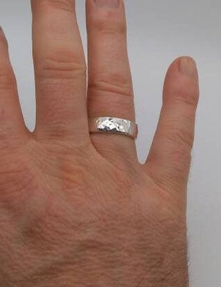 Hammer Texture Ring